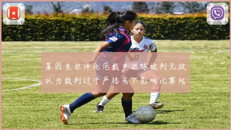 莱因克尔评论范戴克进球被判无效认为裁判过于严格或不影响比赛结果