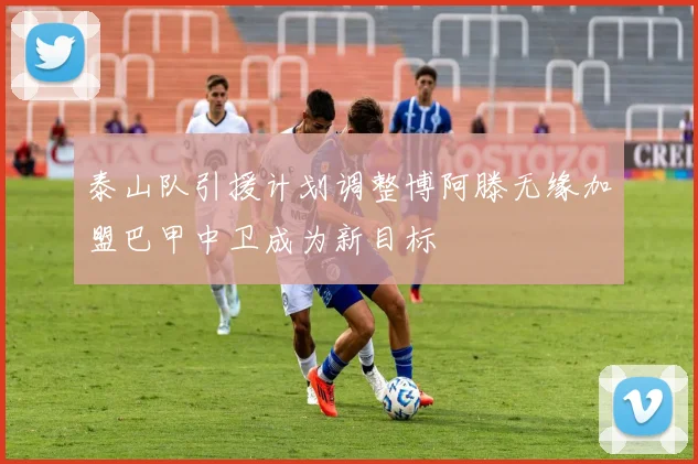 泰山队引援计划调整博阿滕无缘加盟巴甲中卫成为新目标
