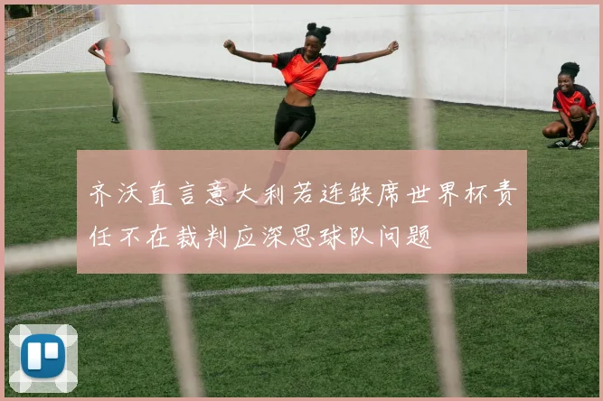 齐沃直言意大利若连缺席世界杯责任不在裁判应深思球队问题