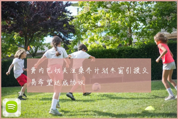 费内巴切关注桑乔计划冬窗引援交易希望达成协议